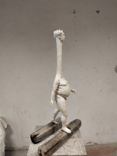 All\'altezza della situazione - Up to the standard - a Sculpture & Installation Artowrk by riccardo adreani